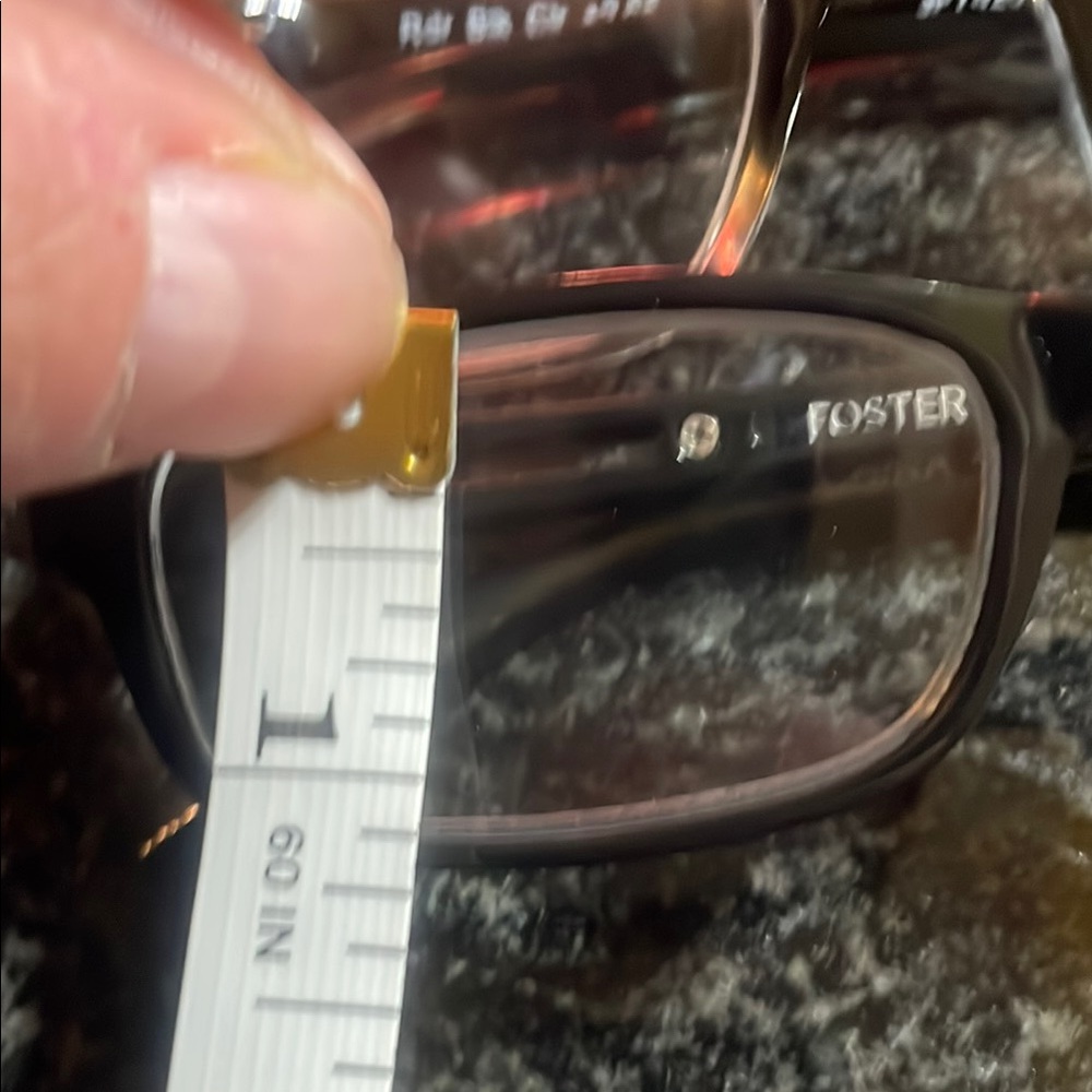 2 Foster Grant - 2 Generic -Black Rectangular Reading Glasses Sleek Design - Picture 14 of 16